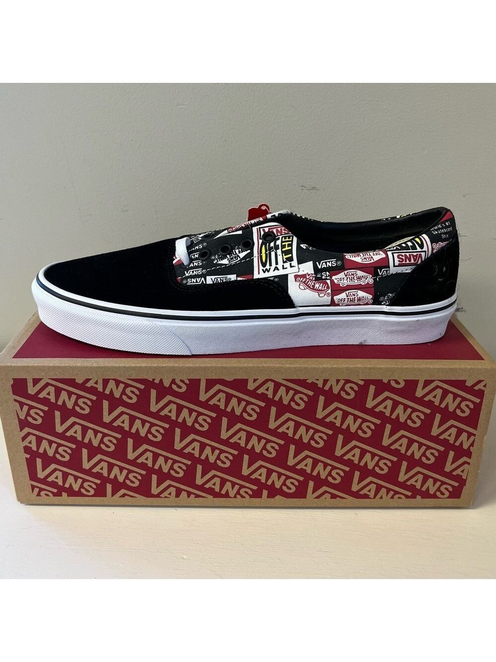 NWT Mens Vans Era "Label Mix" 12 Canvas Suede Classic Low Top Lace Up Chucks 12
